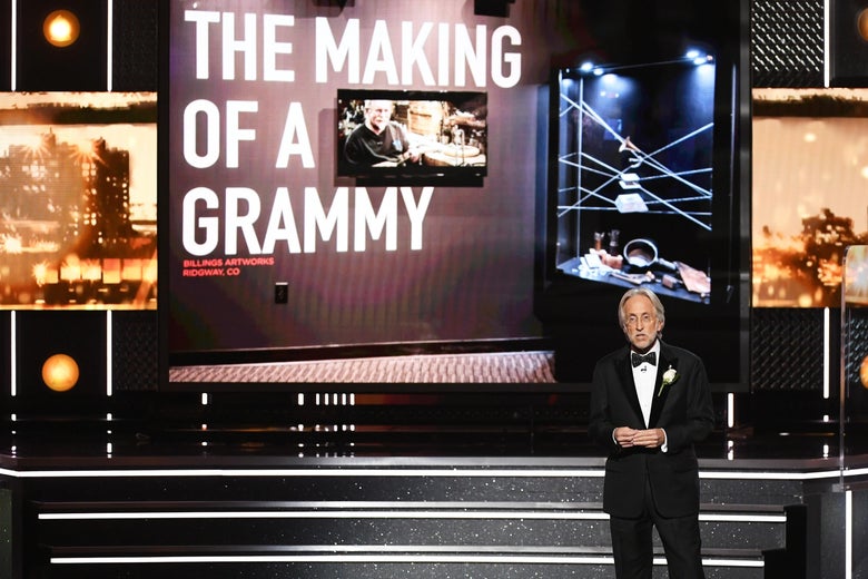 President of the Recording Academy during the most recent Grammy awards.